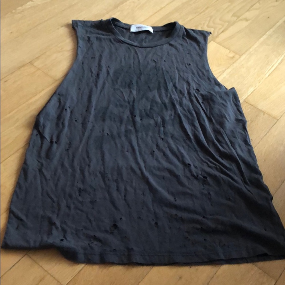 Size large daydreamer x Soulcycle distressed tank